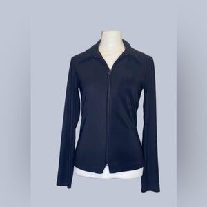 Black jacket for women zip up.
